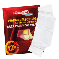 Wärmeumschlag bei Rückenschmerzen